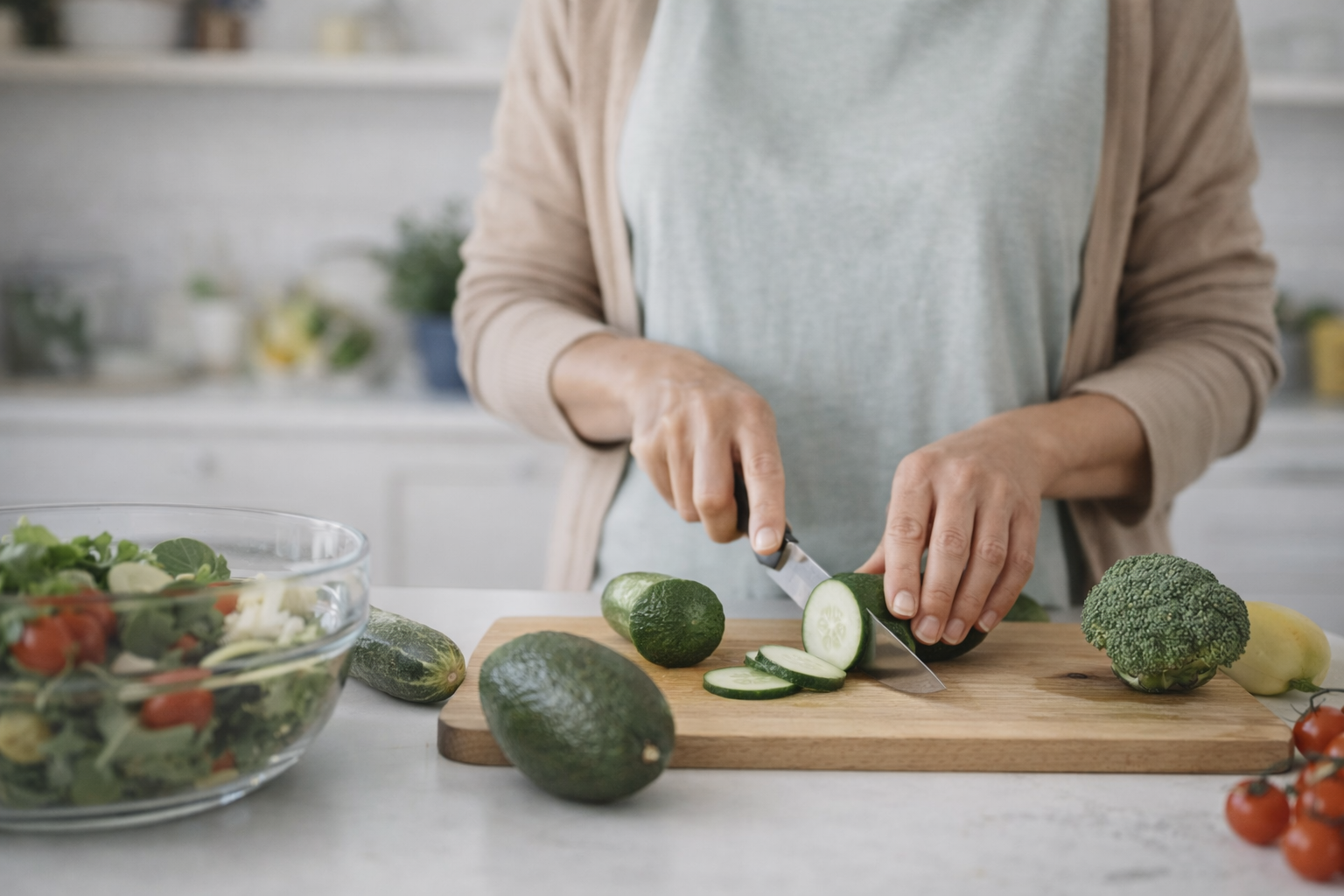 Healthy eating concept image